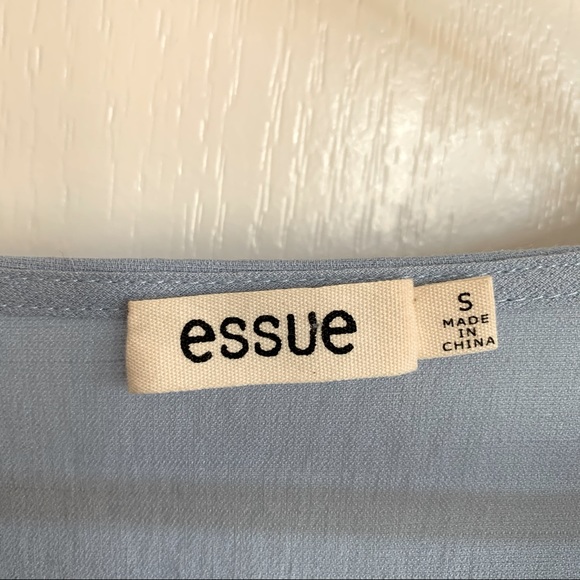 Honey Boutique Essue Blue Dress with Buttons Small - Picture 3 of 15